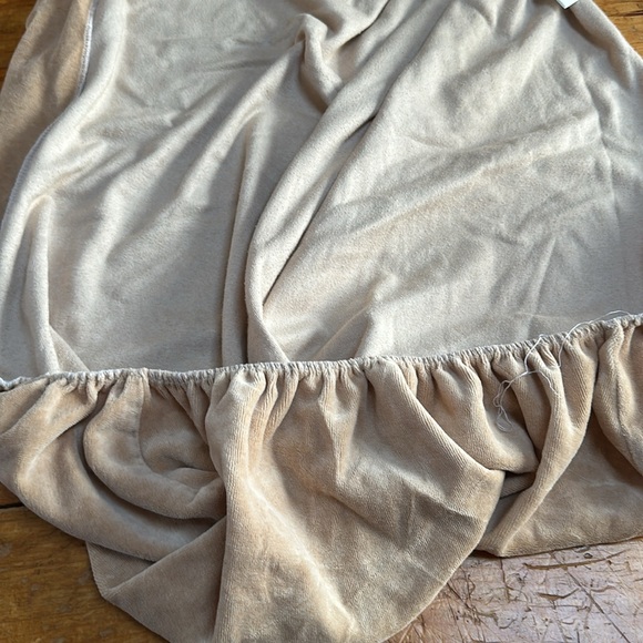 Set of two Organic cotton velour fitted crib or changing table sheets - Picture 4 of 9